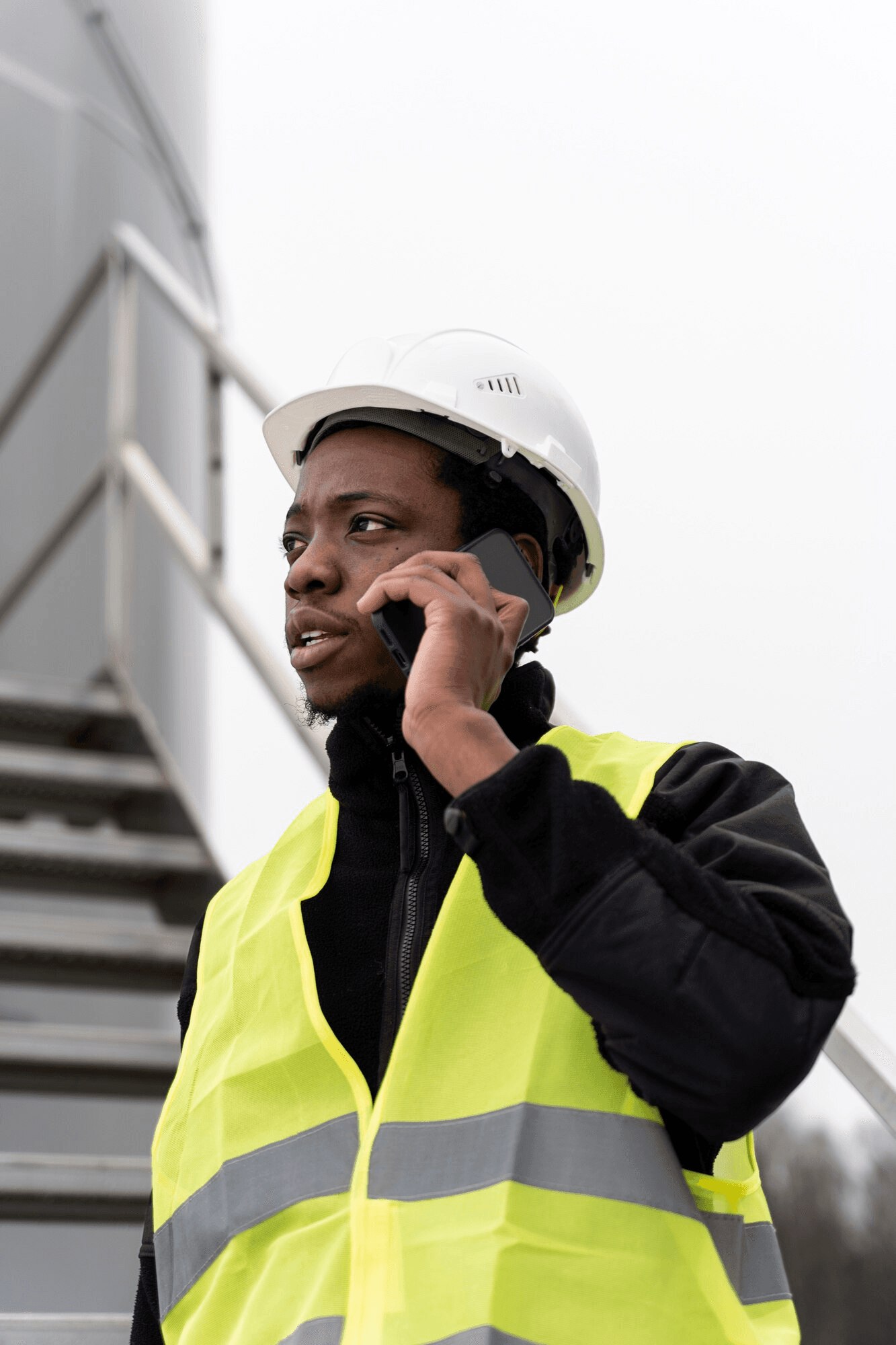 Golden Rewards site engineer on a live construction project