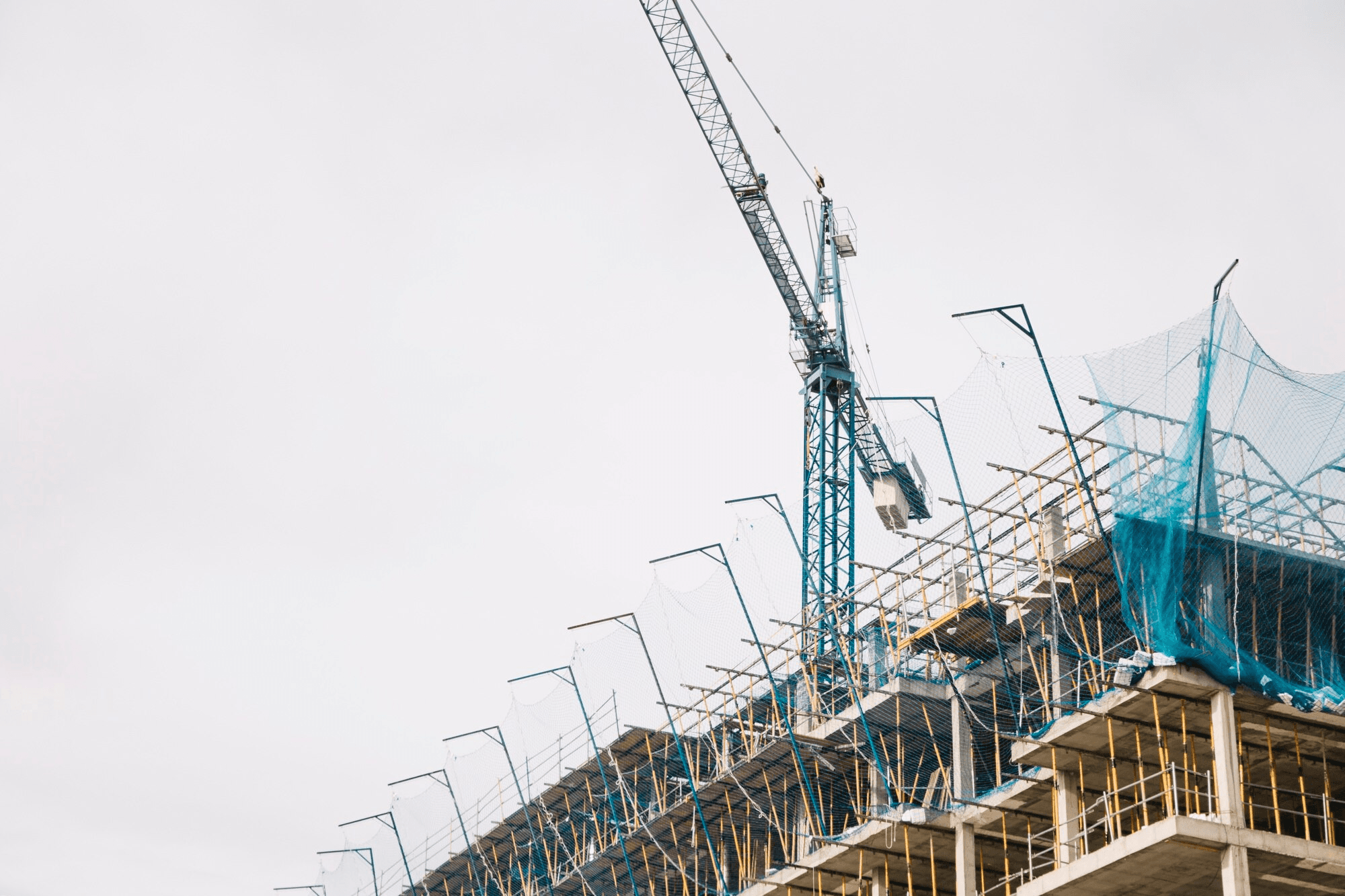 Golden Rewards site team working on a multi-storey structural concrete frame