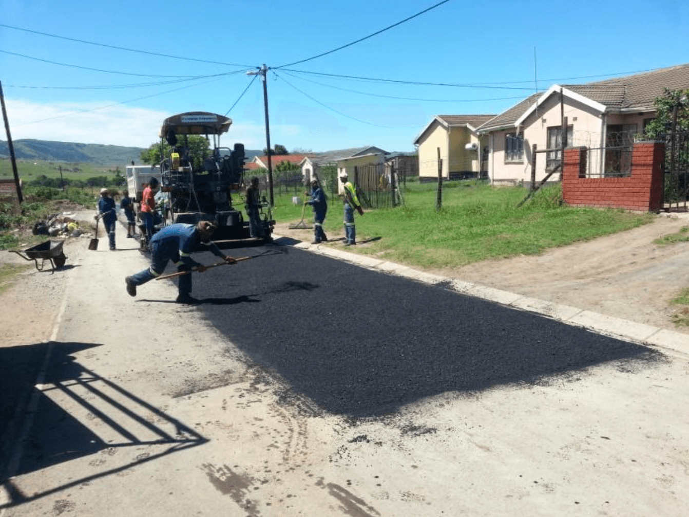 Umzimkhulu township pothole repaires